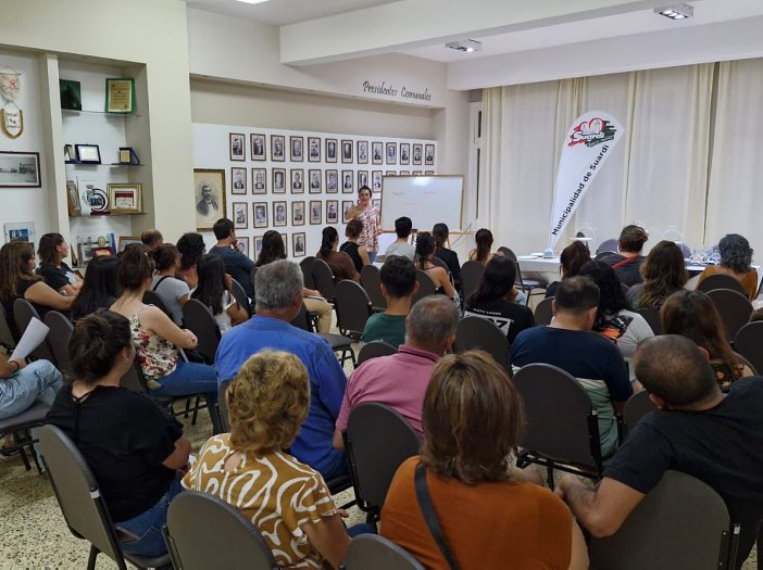 Suardi: Gran concurrencia al taller de atención en el rubro gastonómico