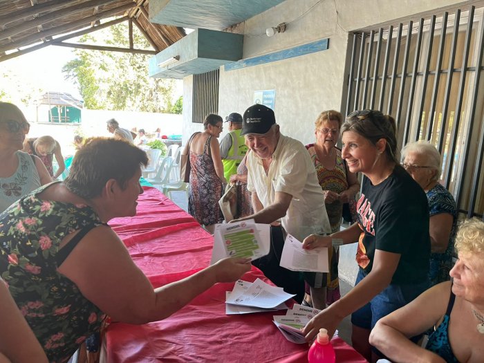 Objetivo Dengue se hizo presente en la colonia de adultos mayores de Suardi 