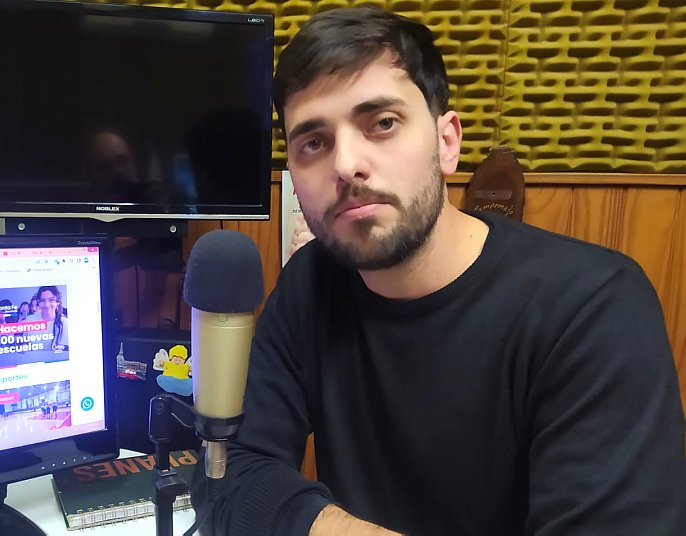 Agustín Peretti confirmó que será candidato a Intendente de Suardi