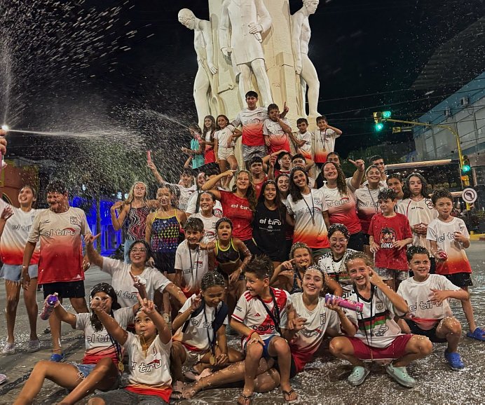 Tiro Federal volvió a ganar el Torneo Ansenuza de natación 