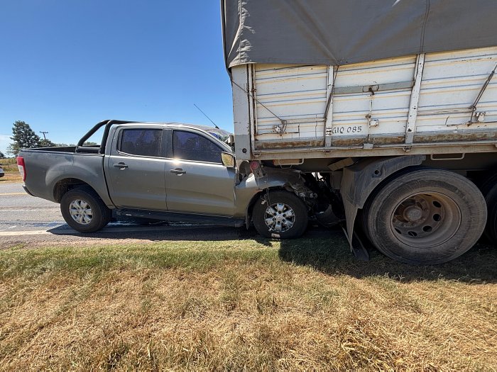 Accidente por alcance en jurisdicción de San Guillermo