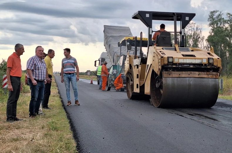 Con una inversión de $25 mil millones, la provincia, finalizó la pavimentación de la RP39