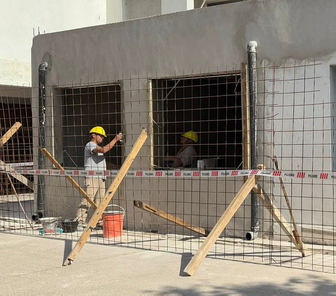 Michlig anunció la construcción de otras 8 aulas en escuelas del departamento