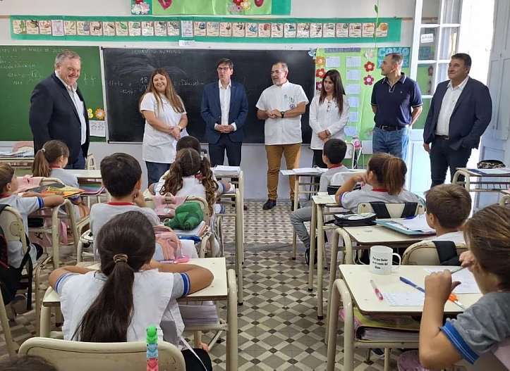 Se licitó la construcción de 8 nuevas aulas en el departamento San Cristóbal