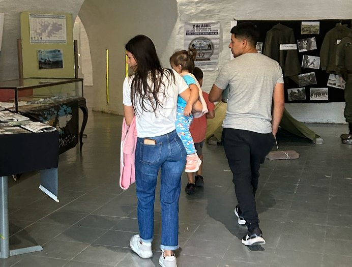 Morteros: Muestra de Malvinas en el Museo Regional 