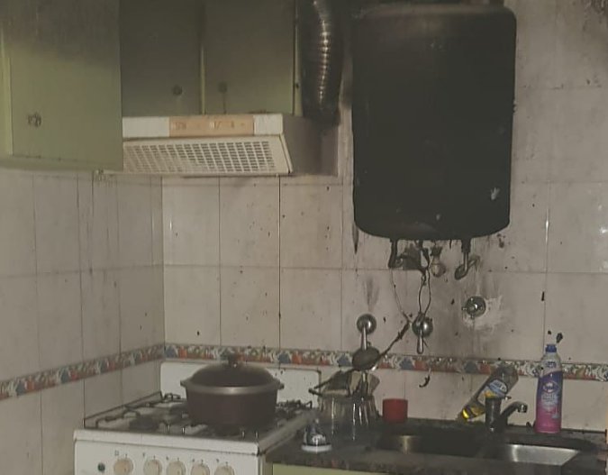 Bomberos de Morteros intervinieron en un incendio de vivienda