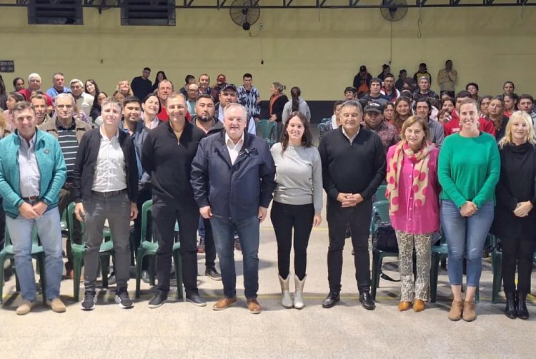 Pullaro y Michlig recibieron un contundente apoyo de los 32 distritos del Dpto. San Cristóbal