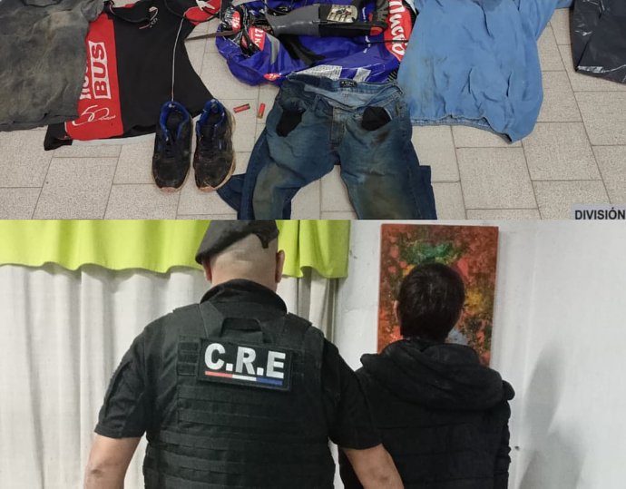 Un detenido por abigeato en un campo de San Cristóbal