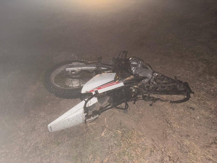 Motociclista murió en cercanías de Porteña