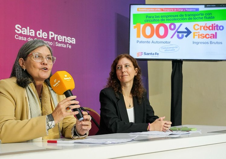 Provincia extiende el alivio fiscal a transportes de carga y de pasajeros