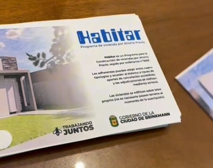 Brinkmann: El municipio presentó el programa 