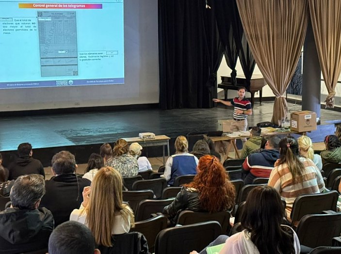 Comienzan las capacitaciones para las Elecciones del 29 de junio