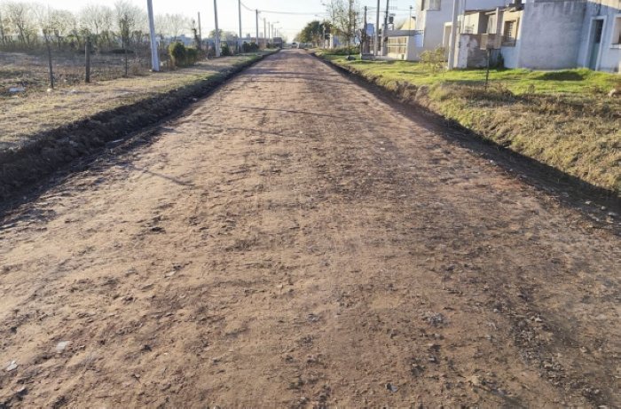 Morteros continúa con el plan de mejoramiento de calles