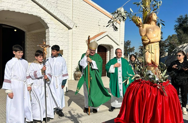 Seeber realizó la 42ª peregrinación a San Pantaleón