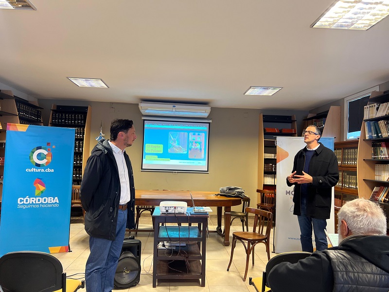 Morteros: El Museo Itinerante llegó acompañado de un taller sobre gestión cultural y turismo