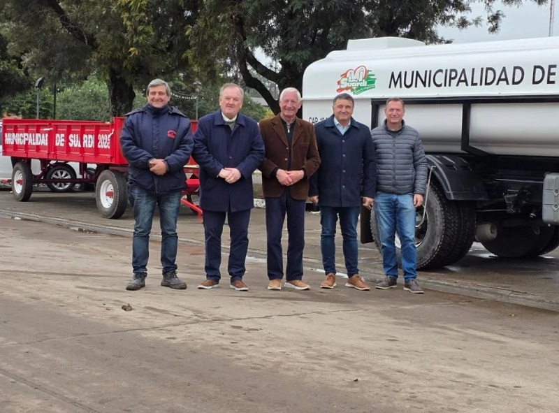 Michlig y González visitaron Suardi, Monigotes y Las Palmeras