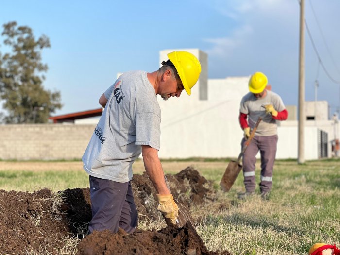 Amplían la red de gas natural en Morteros