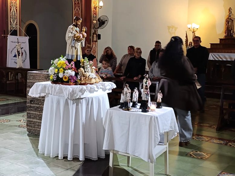 San Cayetano volvió a convocar a cientos de feligreses en Suardi