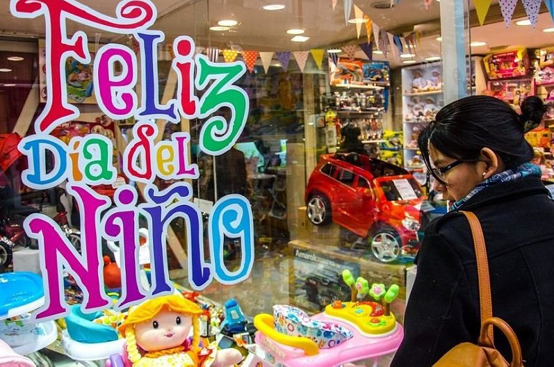 Las ventas por el Día del Niño bajaron 0,3% frente al año pasado