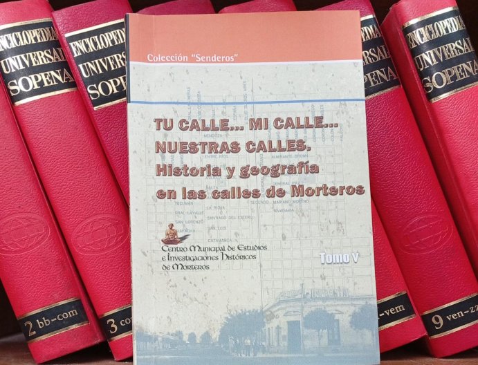 Presentarán un libro dedicado a conocer las calles de Morteros