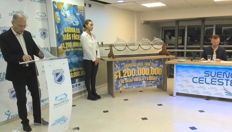 Sueño Celeste repartió millones con el sorteo 