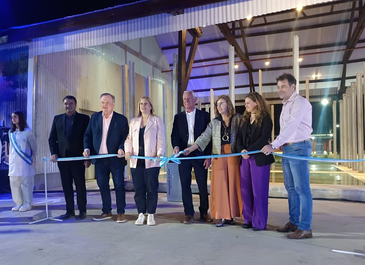 Se inauguró en Suardi el “Nuevo Parque del Ferrocarril”