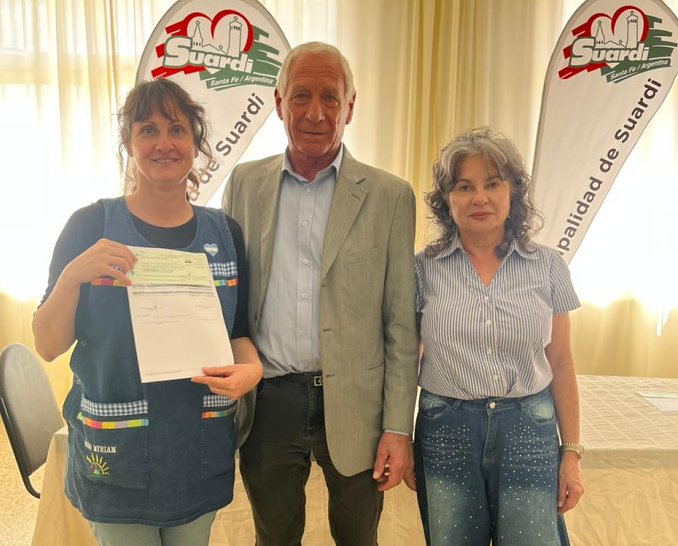 La Municipalidad de Suardi hizo entrega de 41 millones de pesos del FAE