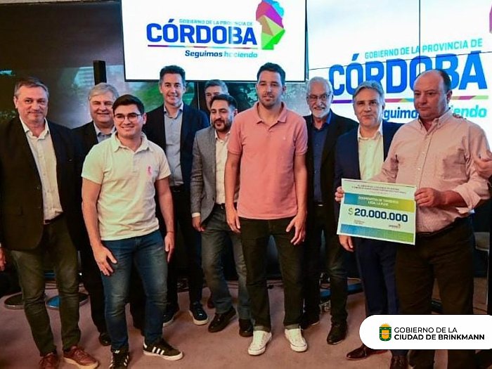 Cooperativa La Flor de Brinkmann recibió aportes por 20 millones