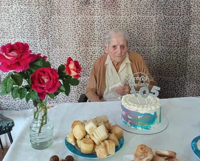 Abuela de Brinkmann cumplió 105 años !!!