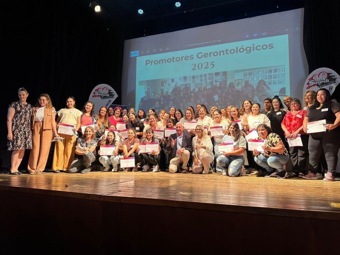 Suardi: Se realizó el cierre de la capacitación de Promotores Gerontológicos 2025