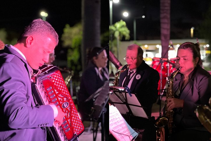 Morteros: El Parque Central se llenó de música con el Encuentro de Bandas