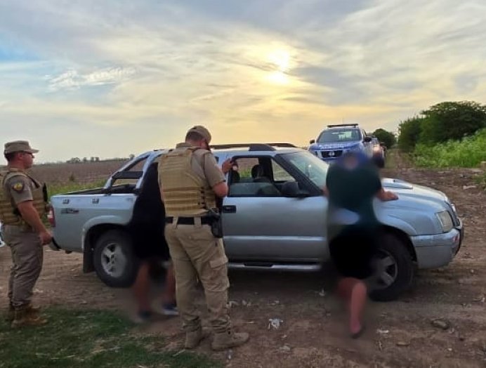 Tres hombres aprehendidos por abigeato en zona rural de San Francisco