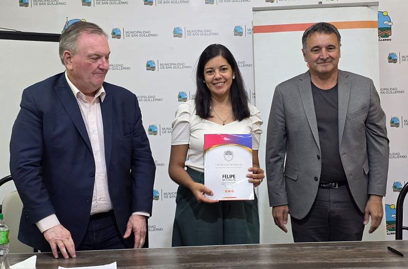 San Guillermo: Michlig encabezó la firma de convenios de programas provinciales por más de $353 millones