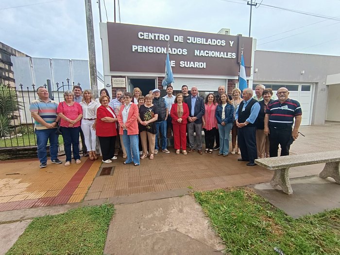 Centro de Jubilados de Suardi festejó sus 50 años