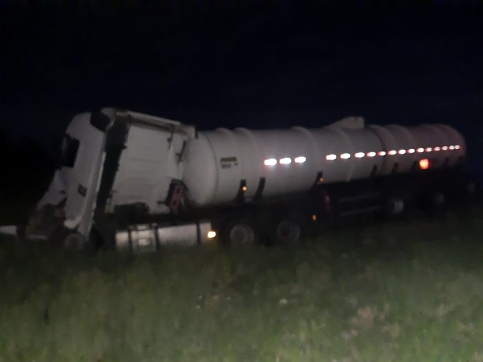 Dos camiones protagonizaron un accidente por alcance en Monigotes