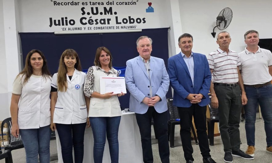 El senador Michlig entregó aportes gubernamentales a numerosas instituciones del departamento San Cristóbal