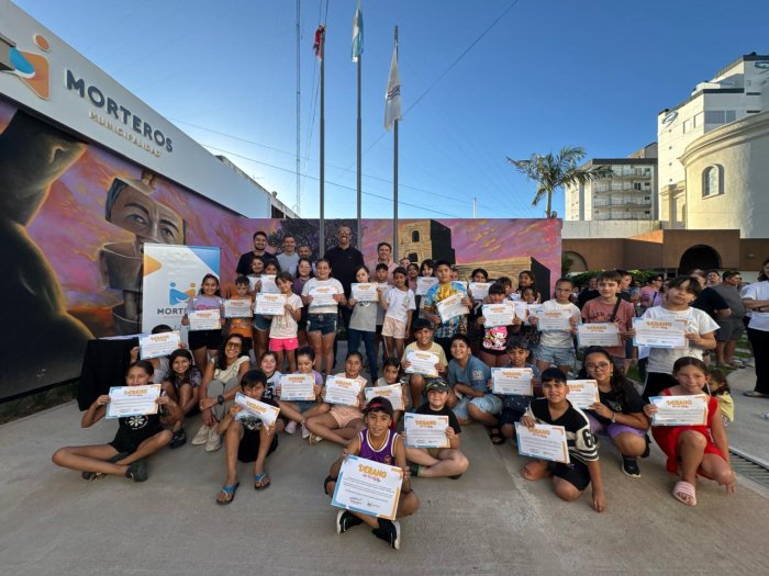 Morteros: Entrega de becas para las Escuelas de Verano del programa “Verano en tu Club”