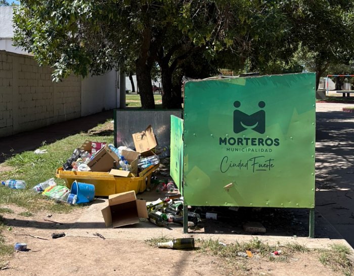 La Municipalidad de Morteros solicita el uso responsable de los Puntos Verdes