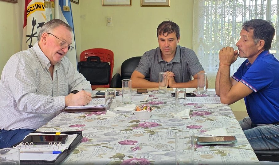 Michlig visitó Soledad y Ñanducita en donde concretó distintas actividades institucionales