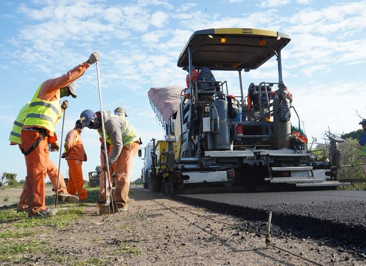 Faltan 5 kms. para completar la repavimentación de las rutas 23 y 39