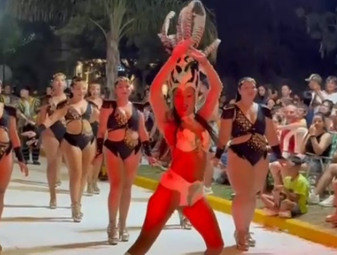 Exitosa noche de pre carnavales en Brinkmann