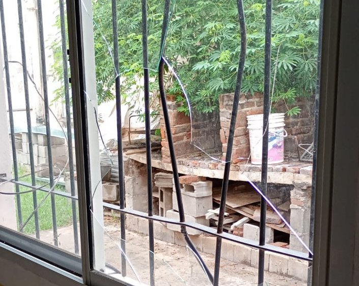 Suardi: Robaron en el salón de Cáritas en Bo. San Miguel