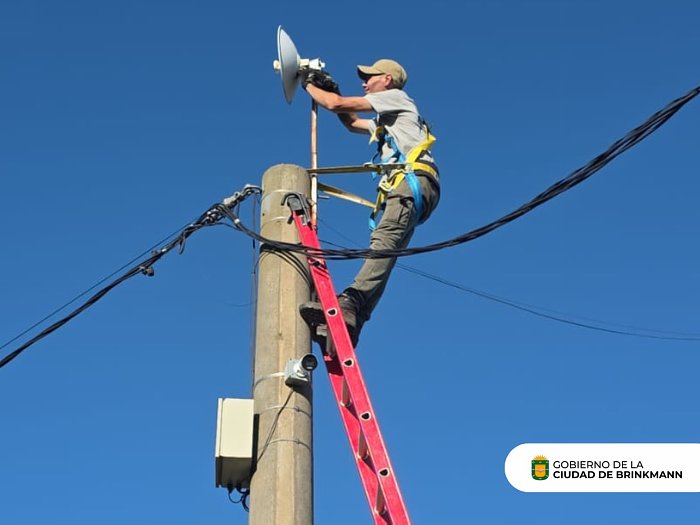 Brinkmann: El municipio modernizó la red pública de videovigilancia urbana