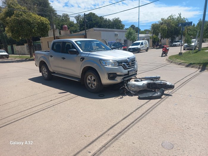 Siniestros viales con heridos en Villa Trinidad y Ceres