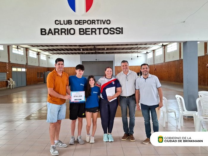 Subsidios para fortalecer el trabajo institucional en Brinkmann