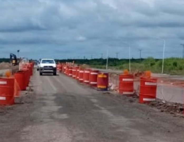 Rehabilitan el tránsito en el puente del arroyo San Antonio sobre Ruta 4
