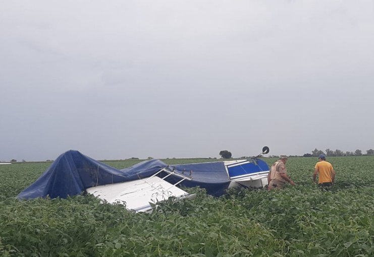 Accidente de avioneta en zona rural entre Chipión y Colonia Marina