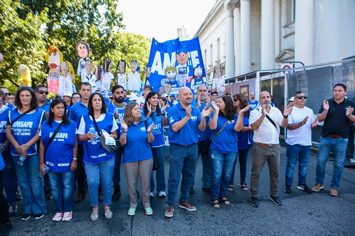 AMSAFE movilizó a más de 10 mil docentes en la provincia y endurece su postura ante el Gobierno