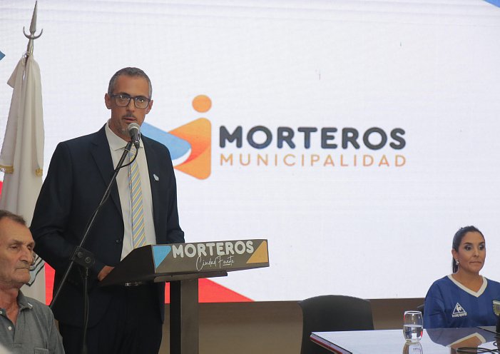 Demarchi: “Tomamos las decisiones necesarias para transformar Morteros”