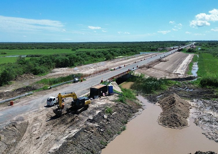 Obras en la Ruta 39: reconstruyen taludes y preparan la nueva calzada